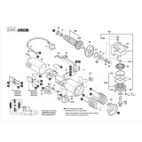 Bosch - GWS 8-125 C