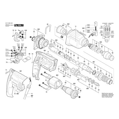 Bosch - GBH 2-20 D