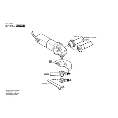 Bosch - GWS 6-115