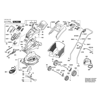Bosch - ROTAK 37 LI