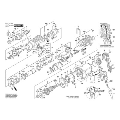 Bosch - GBH 2-26 E