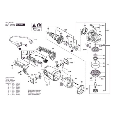 Bosch - GWS 2200