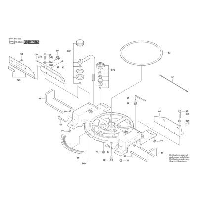 Bosch - GCM 18V-216