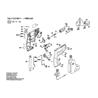 Bosch - PBM 4,8 V