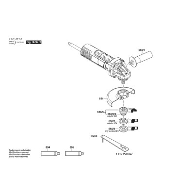 Bosch - GWS 9-125