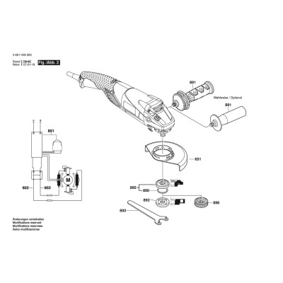 Bosch - GWS 15-125 CITH
