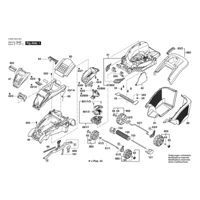 Bosch - Rotak 36-43 LI R