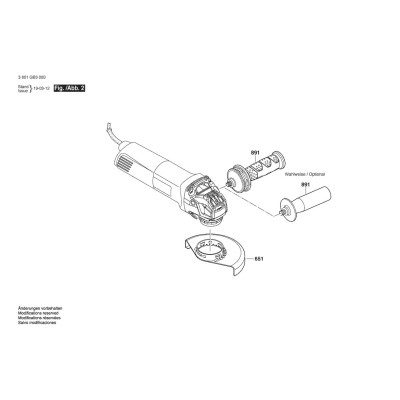 Bosch - GWX 10-125