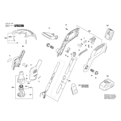 Bosch - EasyGrassCut 18-230