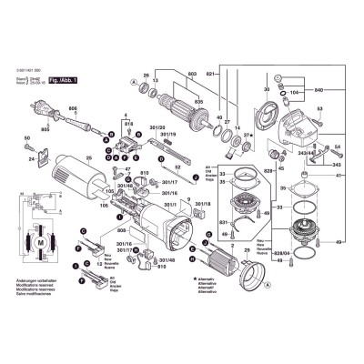 Bosch - GWS 1000