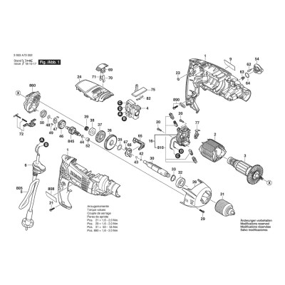 Bosch - PSB 850-2 RE