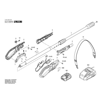 Bosch - UniversalHedgePole 1