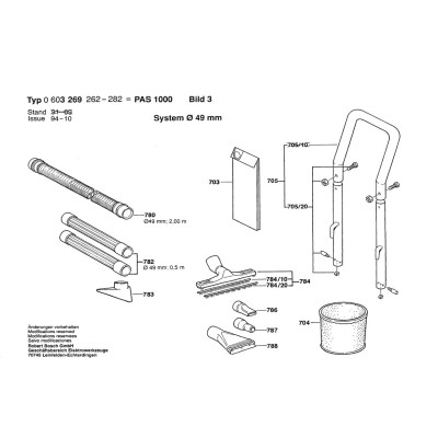 Bosch - PAS 1000