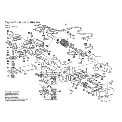 Bosch - PHO 200