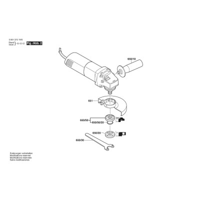 Bosch - GWS 6-125