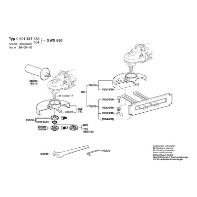 Bosch - GWS 650