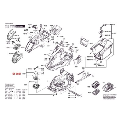 Bosch - AdvancedRotak36-650