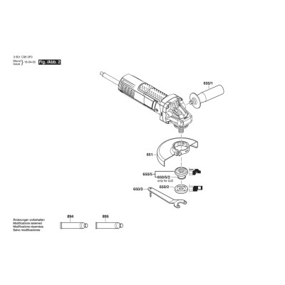 Bosch - GWS 9-125