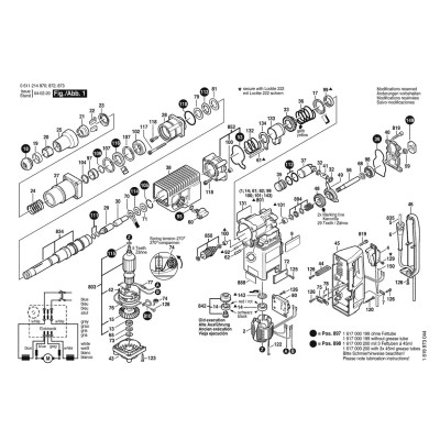 Bosch - GBH 8/65 DCE