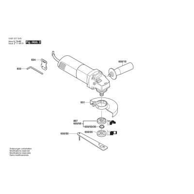 Bosch - GWS 8-115 C