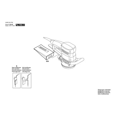 Bosch - PEX 12 AE