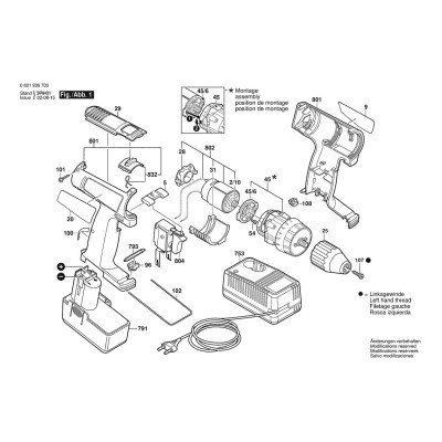Bosch - GSR 7,2 VES-2