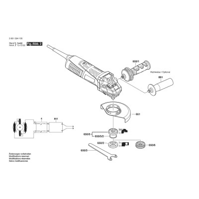 Bosch - GWS 12-125 CIEX
