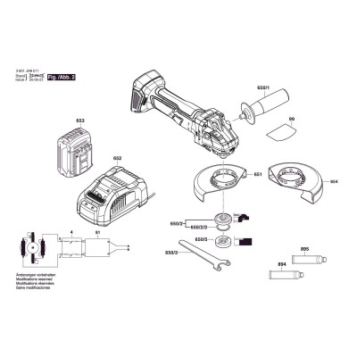 Bosch - GWS 18V-7