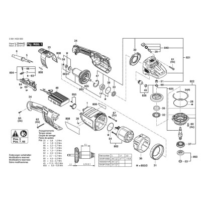 Bosch - GWS 30-180 B