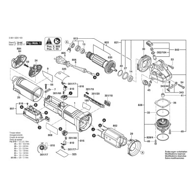 Bosch - GWS 14-125 S