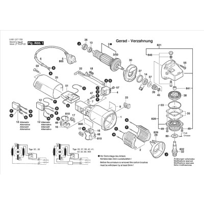 Bosch - GWS 8-125 C