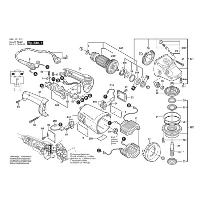 Bosch - GWS 20-180 J