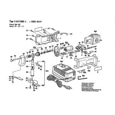 Bosch - GSC 9,6V