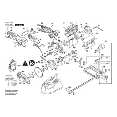 Bosch - PKS 10.8 LI