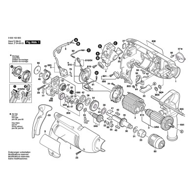 Bosch - PSB 750-2 RE (Auto Lock)