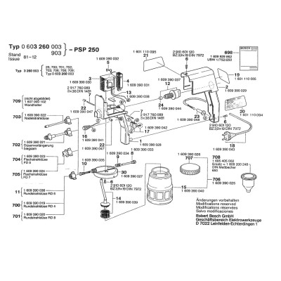 Bosch - PSP 250