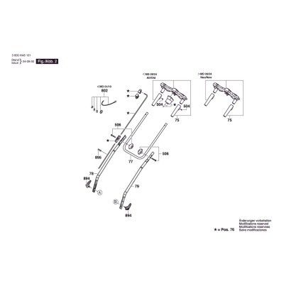 Bosch - ARM 37 R