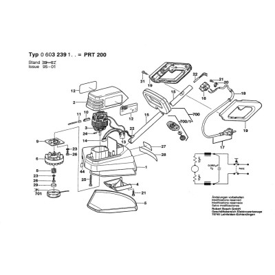 Bosch - PRT 200