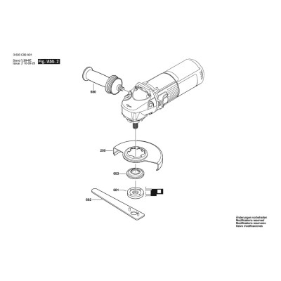 Bosch - PWS 8-125 CE