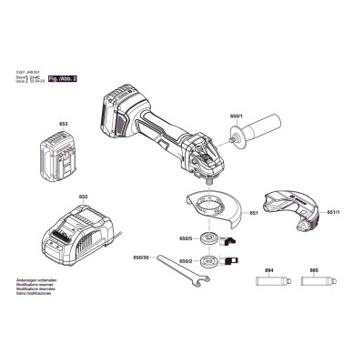 Bosch - GWS 18V-7