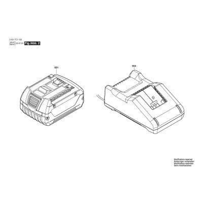 Bosch - GKS 18V-57-2 L