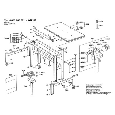 Bosch - WB 100