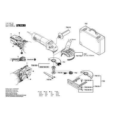 Bosch - GWS 14-150 C