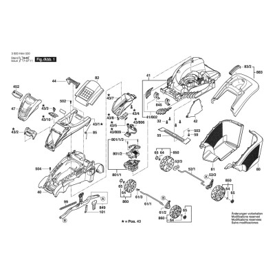 Bosch - ROTAK 43