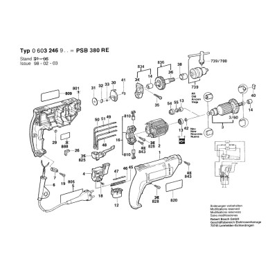 Bosch - PSB 380 RE