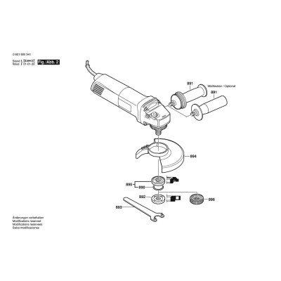 Bosch - GWS 7-115