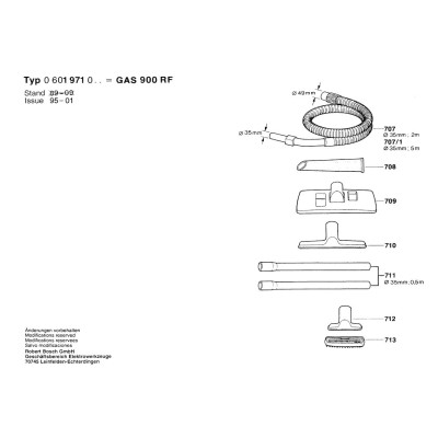 Bosch - Allessauger GAS