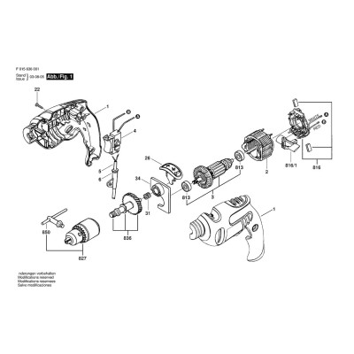 Bosch - SCHLAGBOHRMASCHINE 6