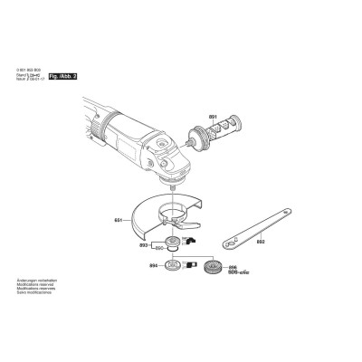 Bosch - GWS 26-230 BV