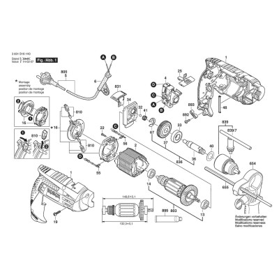 Bosch - GSB 16 RE